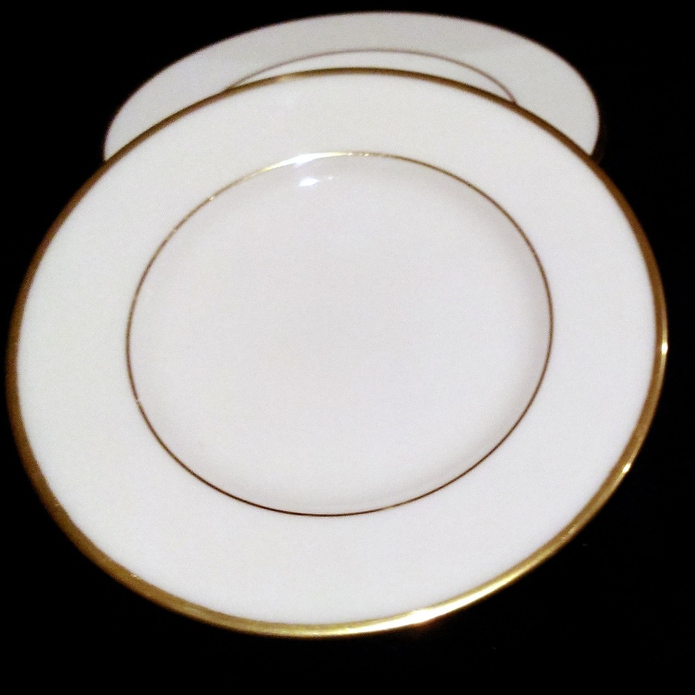 Lenox Presidential Collection Mansfield Bread Plates Set of 4 - Picture 2 of 6